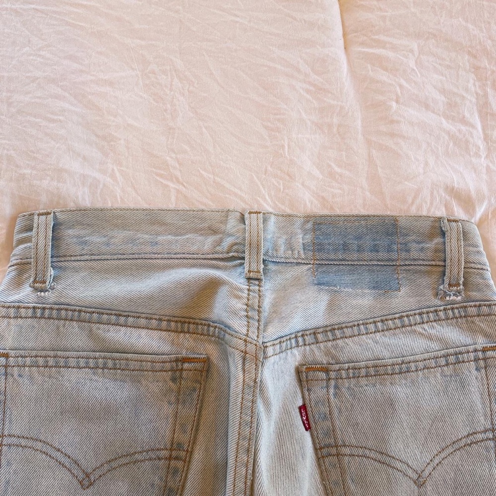 handmade patchwork jeans - Picture 4 of 5